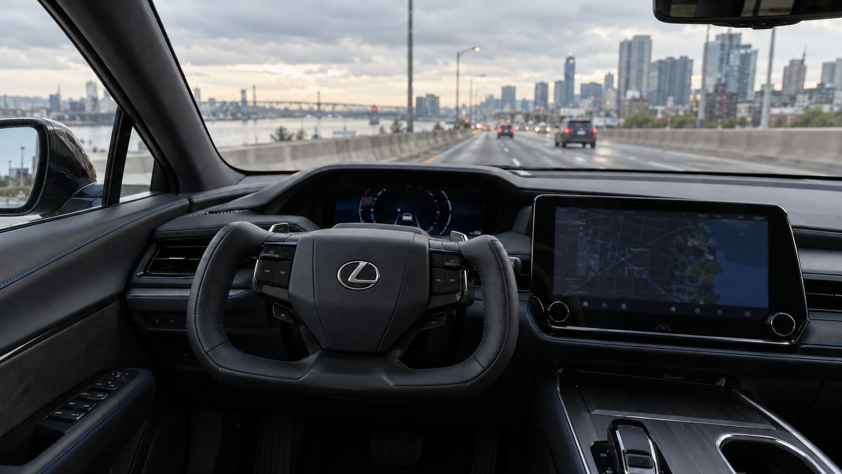 Lexus RZ troca o volante por um yoke, mas a mudança está na direção 1 Lexus RZ troca o volante por um yoke, mas a mudança está na direção capa AT 20261029 0902 2